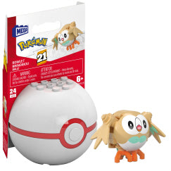 Mega Pokemon HWR26 Rowlet Construction Set