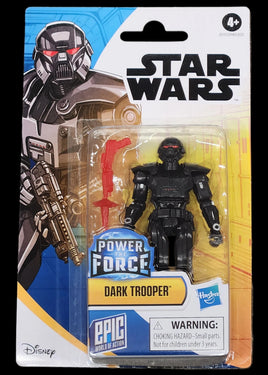 Hasbro Star Wars Epic World of Action Power the Force Dark Trooper 4" Action Figure