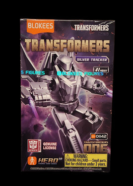 Transformers Blokees Galaxy Version Transformers One Silver Tracker Model Kit