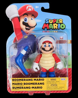 Jakks Pacific Super Mario Boomerang Mario with Boomerang Action Figure