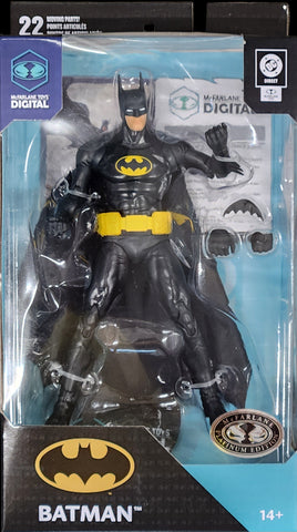 McFarlane Toys DC Multiverse / Digital Batman (No Man's Land) Platinum Edition (Black) Action Figure