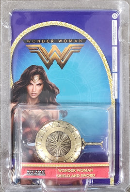 Factory Entertainment Kuzos Wonder Woman Sword & Shield Scaled Diecast Metal Prop Replica