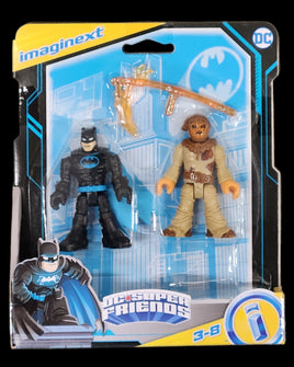 Fisher-Price Imaginext DC Super Friends Bat-Tech Batman & Scarecrow Action Figure 2-Pack