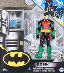 Spin Master Batman Robin (Red/Green/Black - No Cape) 4" Action Figure