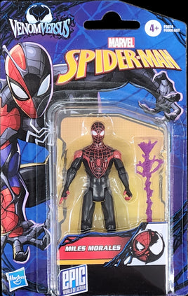 Hasbro Spider-Man: VenomVersus Miles Morales Epic World of Action 4" Action Figure