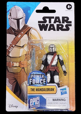 Hasbro Star Wars Epic World of Action Power the Force The Mandalorian 4" Action Figure