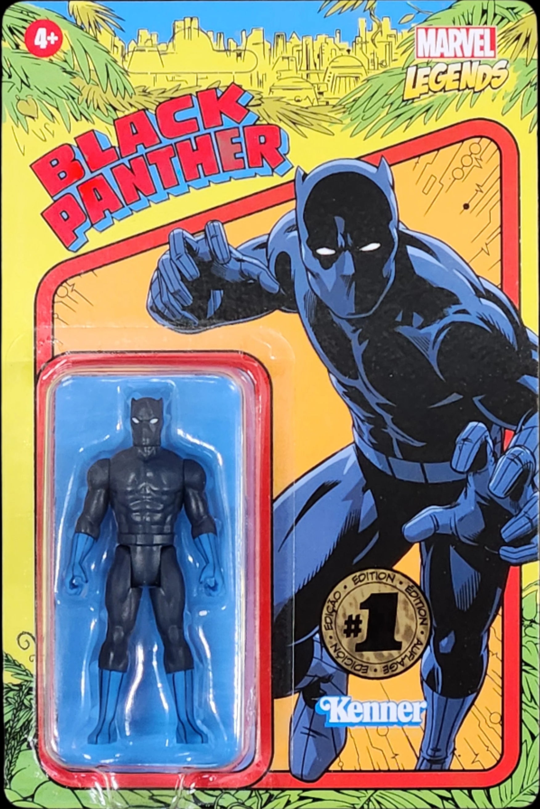 Hasbro Marvel Legends Retro Black Panther (1st Edition) 3.75