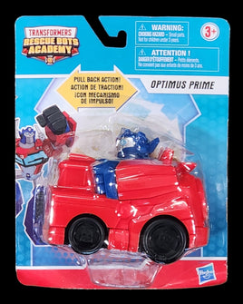 Transformers Rescue Bots Academy Pull Back Action Optimus Prime Vehicle