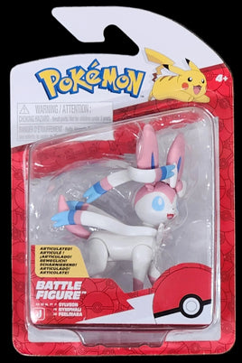 Jazwares Pokemon Battle Figure Sylveon Figurine
