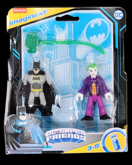 Fisher-Price Imaginext DC Super Friends Bat-Tech Batman & Joker Action Figure 2-Pack