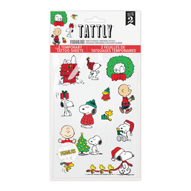 Tattly Peanuts Holiday Temporary Tattoos