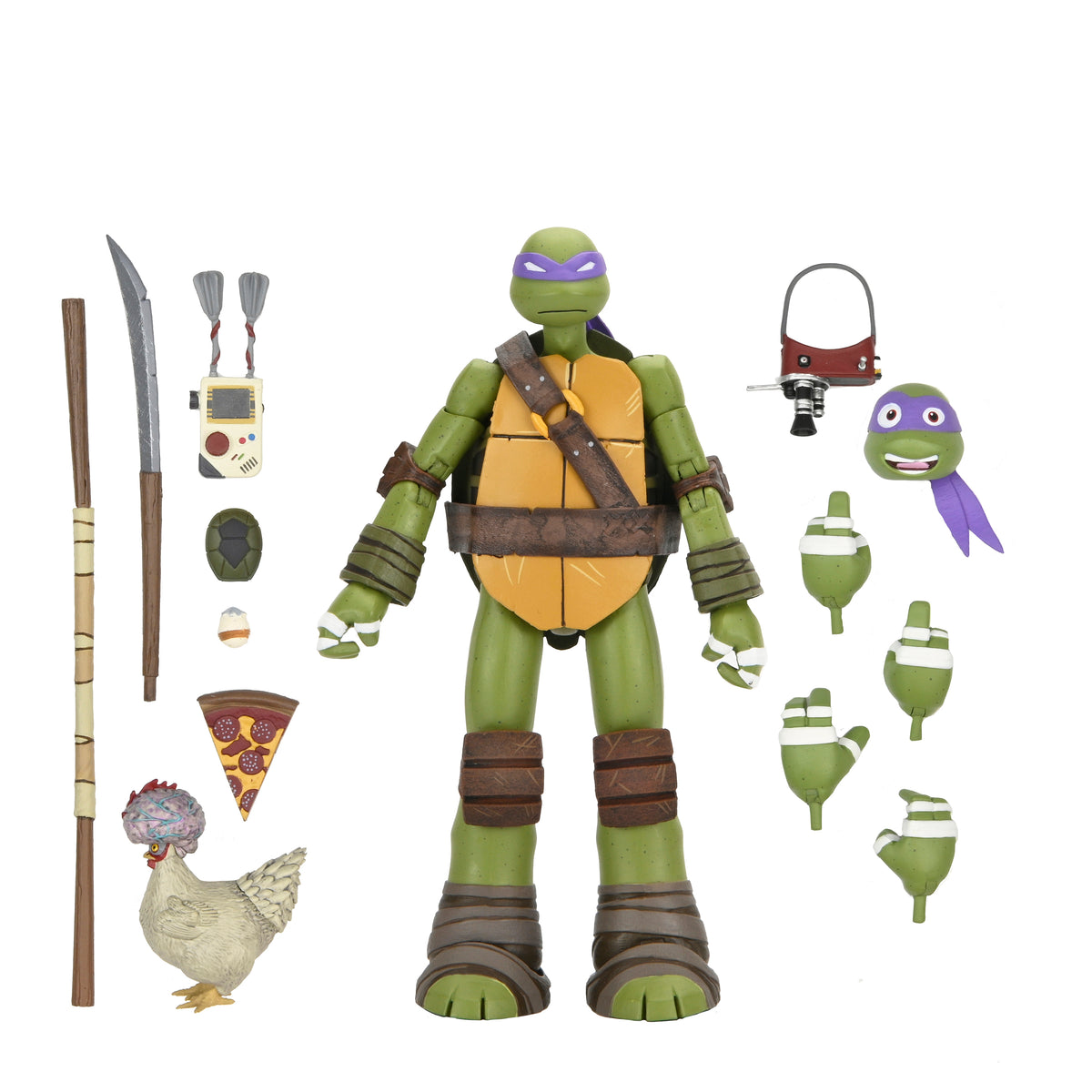 NECA Teenage Mutant Ninja Turtles (2012 Cartoon) Donatello Ultimate 7 ...