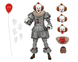 NECA Reel Toys Welcome to Derry Pennywise Ultimate 7in Action Figure