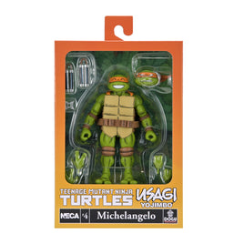 NECA Teenage Mutant Ninja Turtles x Usagi Yojimbo Michelangelo Ultimate 7" Scale Action Figure