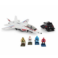 
              MEGA GI Joe HYL43 Skystriker XP-14F vs Cobra HISS Construction Set
            