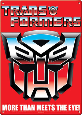 Transformers Autobot Logo Metal Sign