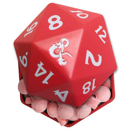 Dungeons & Dragons D20 +1 Cherry Potion Candy Tin