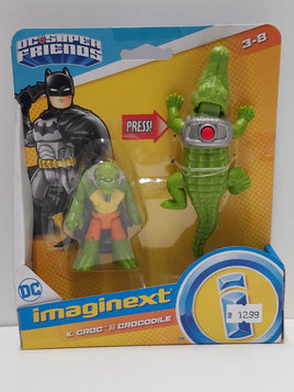Fisher-Price Imaginext DC Super Friends Killer Croc & Crocodile