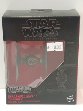 Star Wars The Black Series / Titanium Series #04 First Order Special Forces TIE Fighter