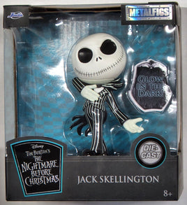 Jada Metalfigs Nightmare Before Christmas Jack Skellington 4" Diecast Figurine