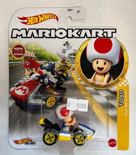 Hot Wheels Mario Kart Toad (Standard Kart)