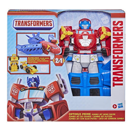Transformers Rescue Bots Optimus Prime Jumbo Jet Wing Racer