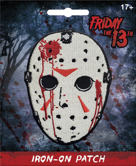 Friday the 13th Jason Voorhees Mask Iron-On Patch