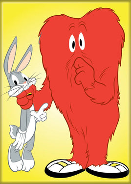 Looney Tunes Bugs Bunny & Gossamer Magnet