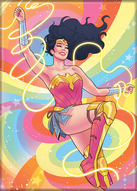 Wonder Woman Rainbow Magnet