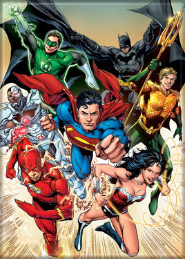 Justice League New 52 #1 Ivan Reis Variant Cover Art Magnet
