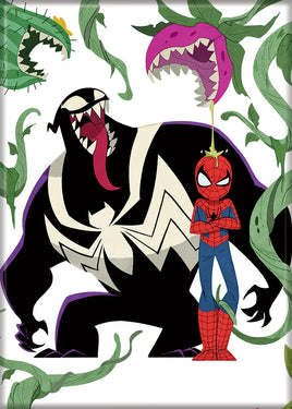 Spider-Man & Venom: Double Trouble Cover Art Magnet