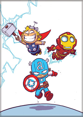 Avengers by Scottie Young Magnet