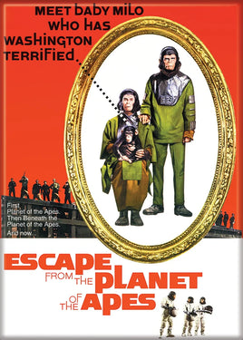 Escape from the Planet of the Apes Movie Poster Magnet