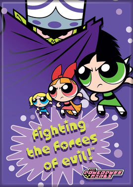 Powerpuff Girls Fighting the Forces of Evil! Magnet