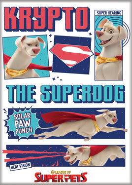 DC League of Super-Pets Krypto the Superdog Powers Magnet