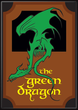 Lord of the Rings The Green Dragon Magnet
