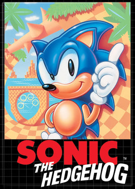 Sonic the Hedgehog Sega Genesis Box Art Magnet