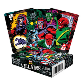 Marvel Comics Villains Playing Cards