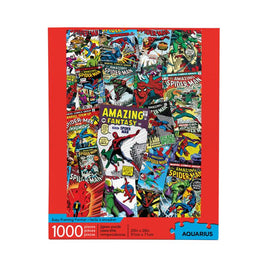 Spider-Man Classic Covers Collage 1000 pc Jigsaw Puzzle