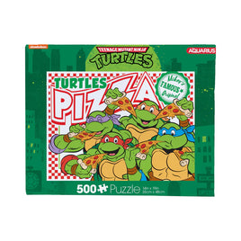 Teenage Mutant Ninja Turtles Pizza Box 500 pc Jigsaw Puzzle