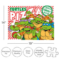 
              Teenage Mutant Ninja Turtles Pizza Box 500 pc Jigsaw Puzzle
            