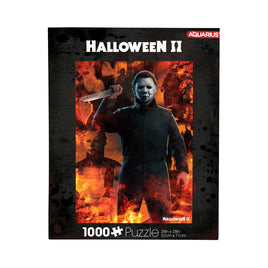 Halloween II Michael Myers Fire Collage 1000 pc Jigsaw Puzzle