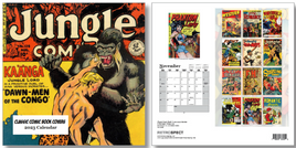 Classic Comic Book Covers 2023 Calendar