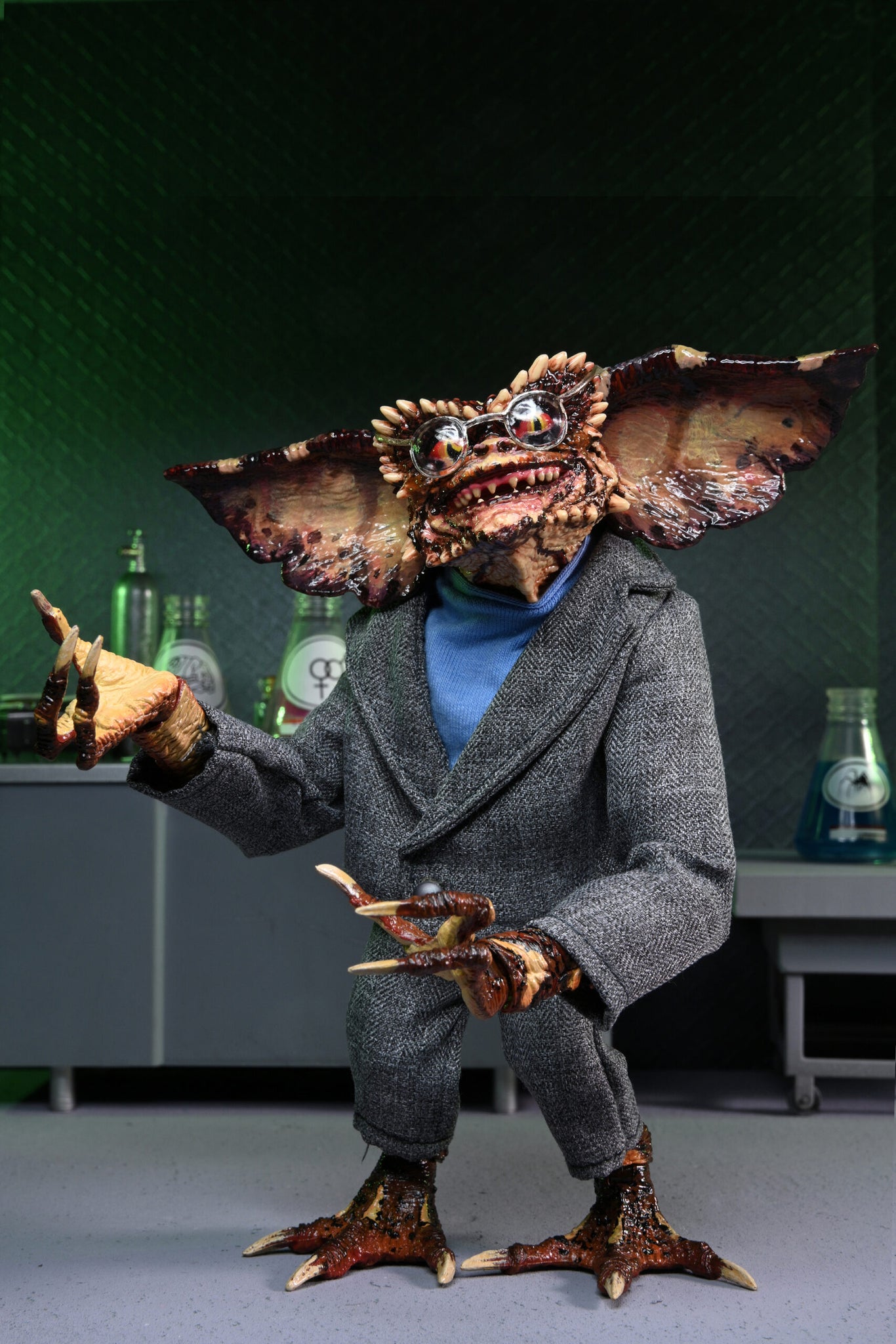 Neca Reel Toys Gremlins 2: The New Batch Brain Gremlin Ultimate Action