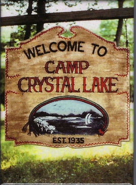 Friday the 13th Welcome to Camp Crystal Lake Magnet