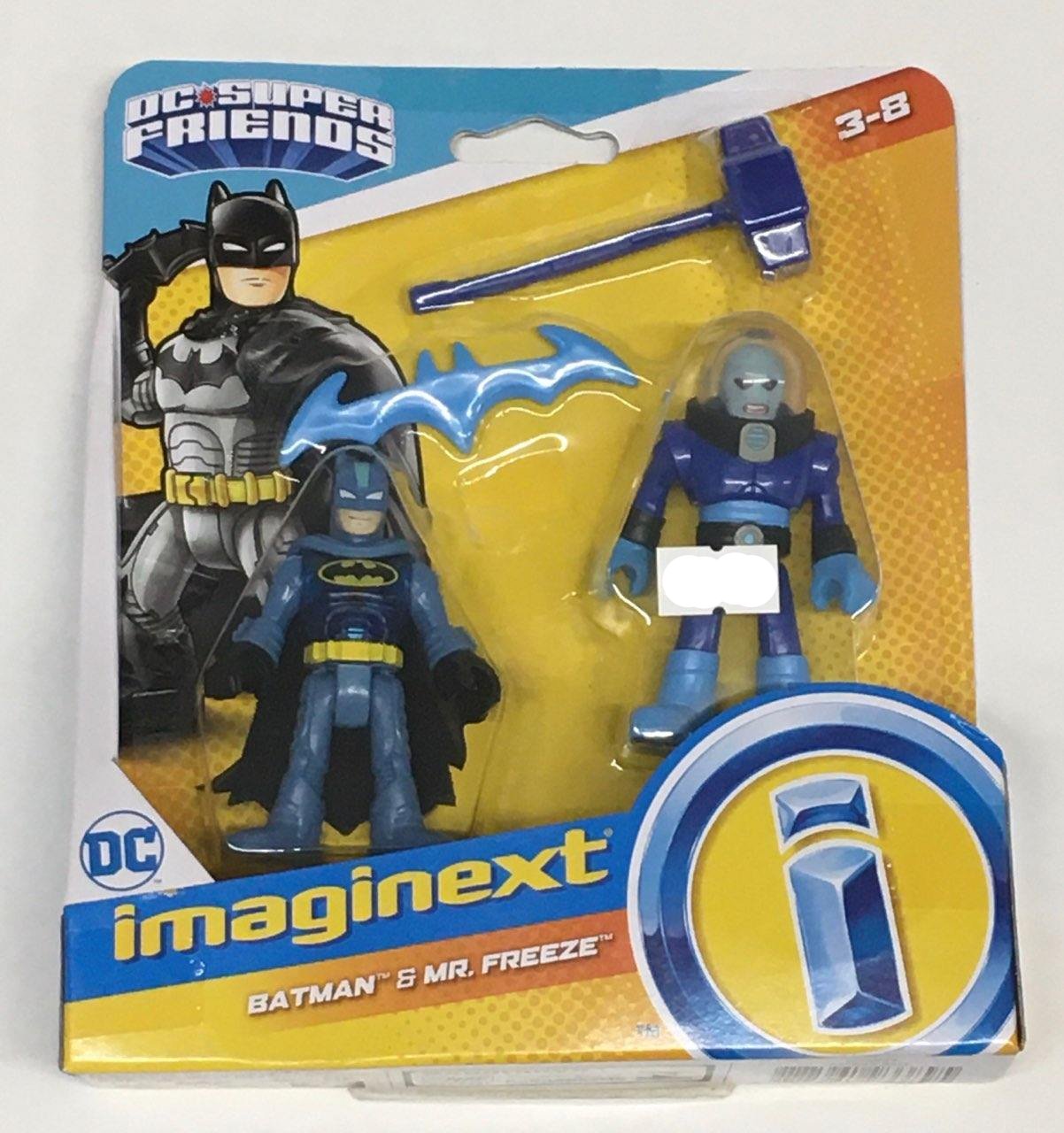 Lot Of 8 IMAGINEXT DC Super Friends store Slammers 4 Batman /2 Mr. Freeze /2 joker NIB