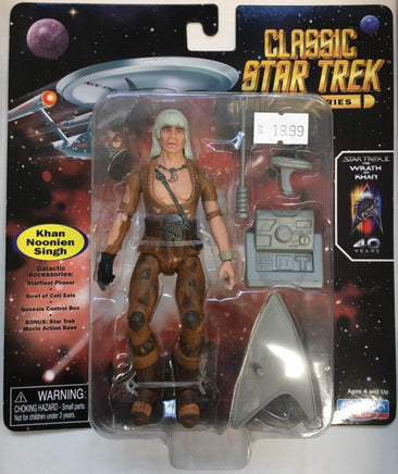 Classic Star Trek Movie Series Khan Noonien Singh Action Figure