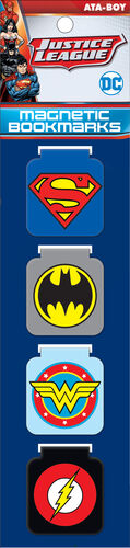 DC Comics Logos Magnetic Bookmarks Set