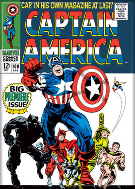 Captain America #100 Cover Art Magnet
