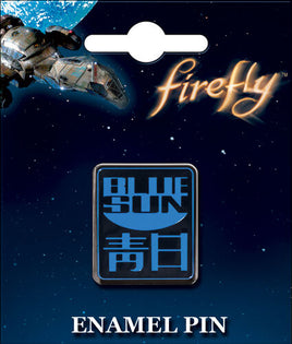 Firefly Blue Sun Logo Enamel Pin